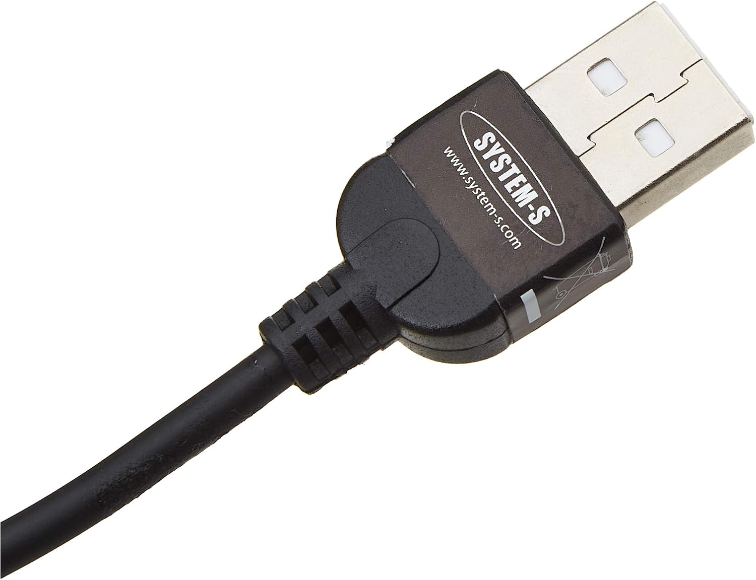 System-S USB Data Cable and Charging Cable for Samsung Galaxy Tab, 1.4 meters - Image 5