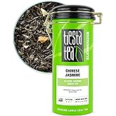 Tiesta Tea - Chinese Jasmine, Classic Jasmine Green Te, Premium Loose Leaf Tea Blend, Medium Caffeinated Green Tea, 50 Cups -