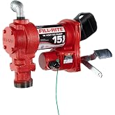 Fill-Rite FR1204H 12 V 15 GPM Fuel Transfer Pump (Pump Only Model) | Gasoline, Diesel, Kerosene, Ethanol Blends, Methanol Blends, &amp; Biodiesel