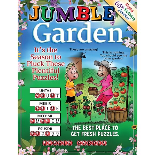 Jumble Garden It S The Season To Pluck These Plentiful Puzzles Jumbles Content Agency Llc Tribune Amazon Com Mx Libros