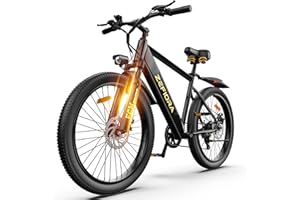ZEFIORA Electric Bike for Adults Teens, 800W/1500W/2500W Peak Motor Ebike, 48V Removable Battery, 30/45/55/65/75/80/100/120 Miles PAS Range, 20+ MPH, 14"/20"/26" All-Terrain Electric Bicycles