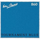 Iwan Simonis 860 Pool Billiard Table Cloth - Authorized Dealer (Tournament Blue, 9 ft)