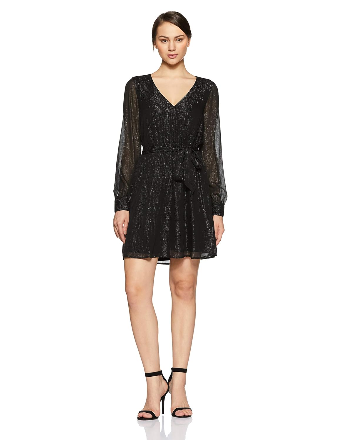 Buy VERO MODA Women's Skater Dress (101788251850315001_Black_Medium