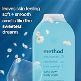 Method Wind Down Body Wash Chamomile Blue Lavender 532ml Shower Gel view 3