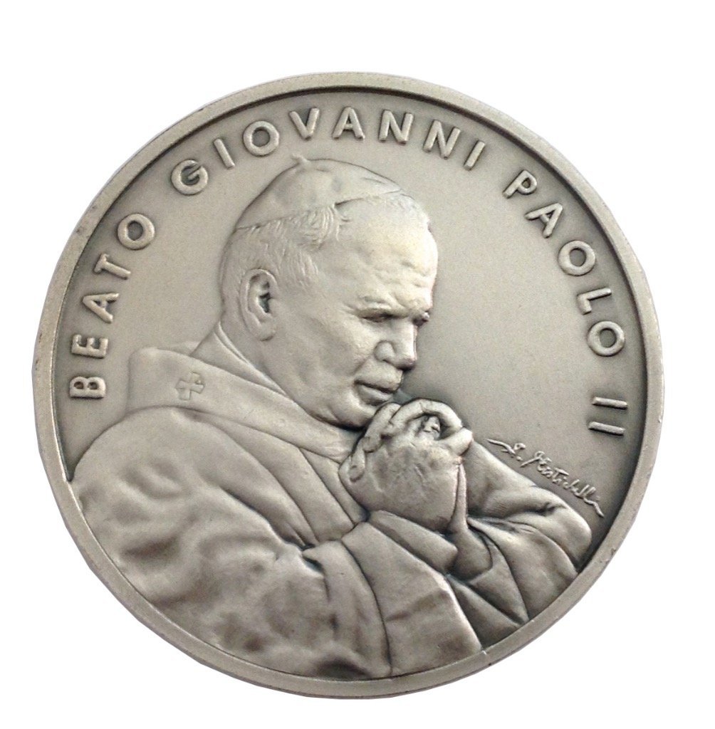Medallion of the Holy Pope John Paul II / Papale Seal
