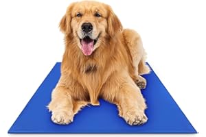 The Green Pet Shop Chillz Gel Mat, Extra Large - Pressure-Activated Cooling Pad for Pets Over 50 lbs - Non-Toxic, No Water or Refrigeration Needed - Ideal for Home, Travel & Crates
