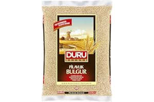 Duru Coarse Bulgur 2500g, Wheat Berries, 100% Natural and Certificated, High Fiber and Protein, Non-GMO, Great for Vegan Recipes, Better than Rice