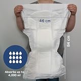 ABENA San 12 4000ML Premium Incontinence Pads for Men Women Breathable view 2