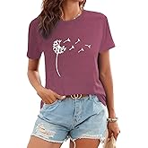 YITAN Women Cute Tees Graphic Tshirts