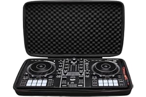 L LTGEM LTGEM DJ Controller Case for Hercules DJControl Inpulse 500 - Hard Storage Travel Protective Carrying Bag