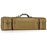 Savior Equipment Urban Warfare Tactical Double Carbine Long Rifle Bag Gun Case Firearm Backpack Pistol Handgun Case…