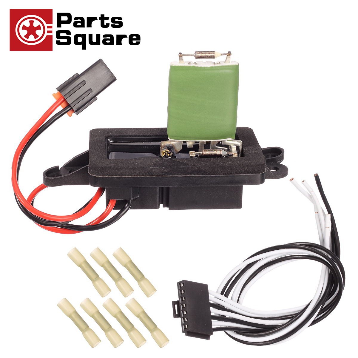 PartsSquare 89019088 Manual Blower Motor Resistor Replacement for 2002 2003  2004 2005 2006 CHEVROLET AVALANCHE 1500 2500 GMC YUKON XL 1500 2002 2003  2004 ...
