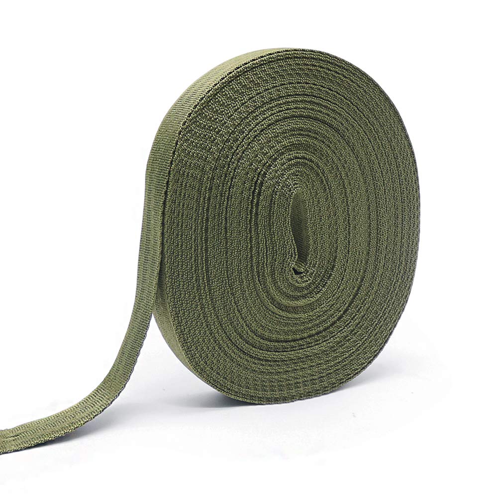 Shintop Tree Ties,65 Feet/20 M Heavy Duty Nylon Plant Ties Webbing Strap for Garden Stakes Supports Tree Straps Long Rope