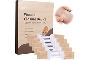 Wound Closure Strips Emergency Laceration Closures 5Pcs Butterfly Stitches Sutures Bandaids Zip Stitch Without Stitches for H