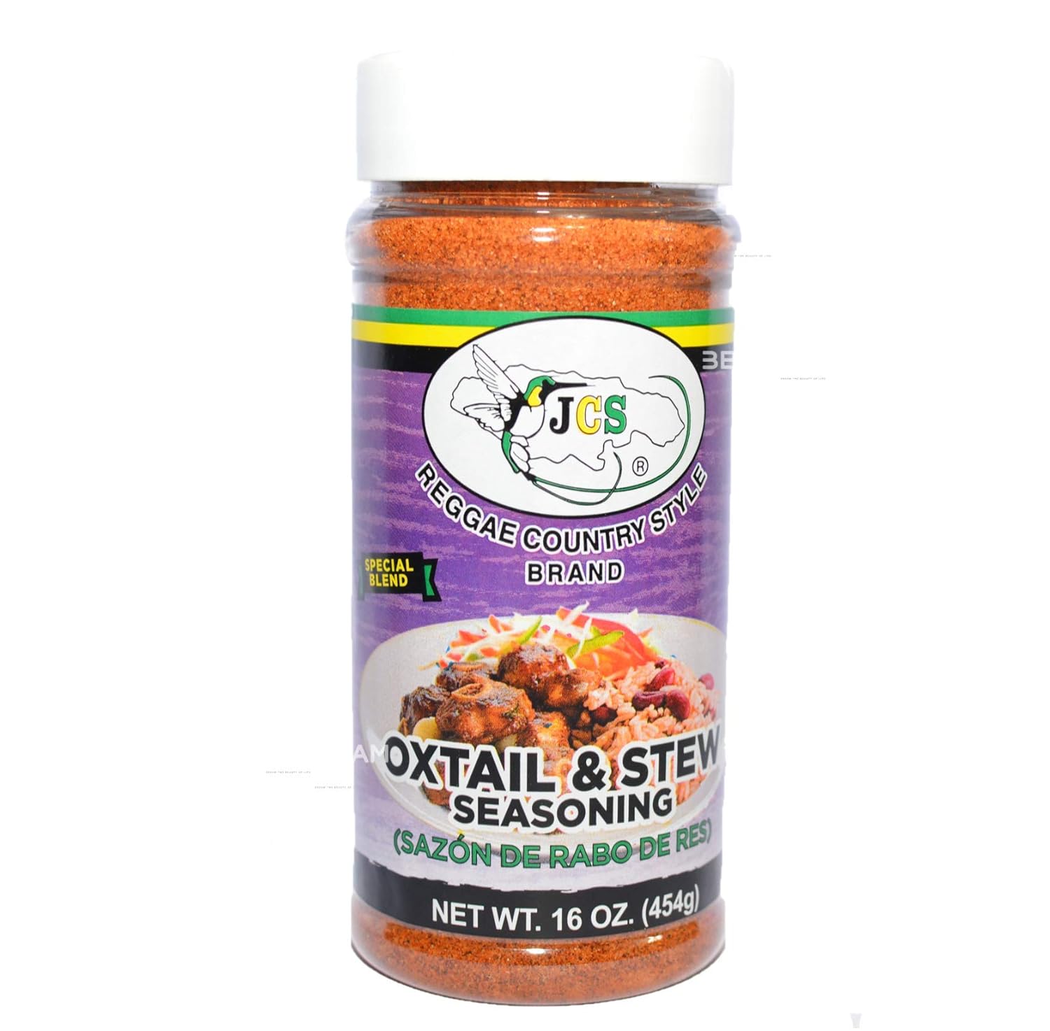 JCS Oxtail Meat & Stew Seasoning 16 oz.