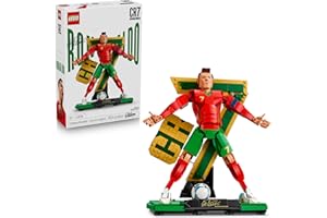 LEGO Editions Cristiano Ronaldo – Soccer Legend - Building Set for Boys & Girls, Ages 12+ - Collectible Soccer Gift with Plaq