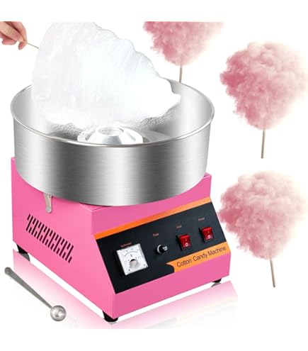 Amazon.com: Commercial Cotton Candy Machine,110V 1000W Cotton