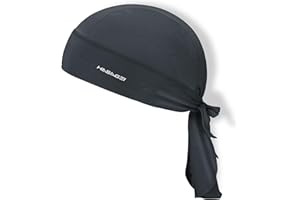 HASAGEI Cooling Do Rags Skull Caps for Men Breathable Sports Bandana Cap Durag Sweat-Wicking Helmet Liner UV Protection