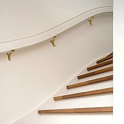 ZAUYX 10 Pack 3 Inch Hand Rail Bracket Antique