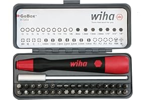 Wiha 75958 Piece GoBox Precision Micro Bit Set