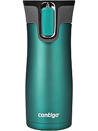 Contigo AUTOSEAL West Loop Stainless Steel Travel Mug, 16 oz, Black