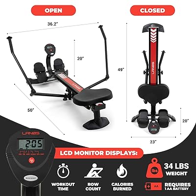 hydraulic rowing machine workout
