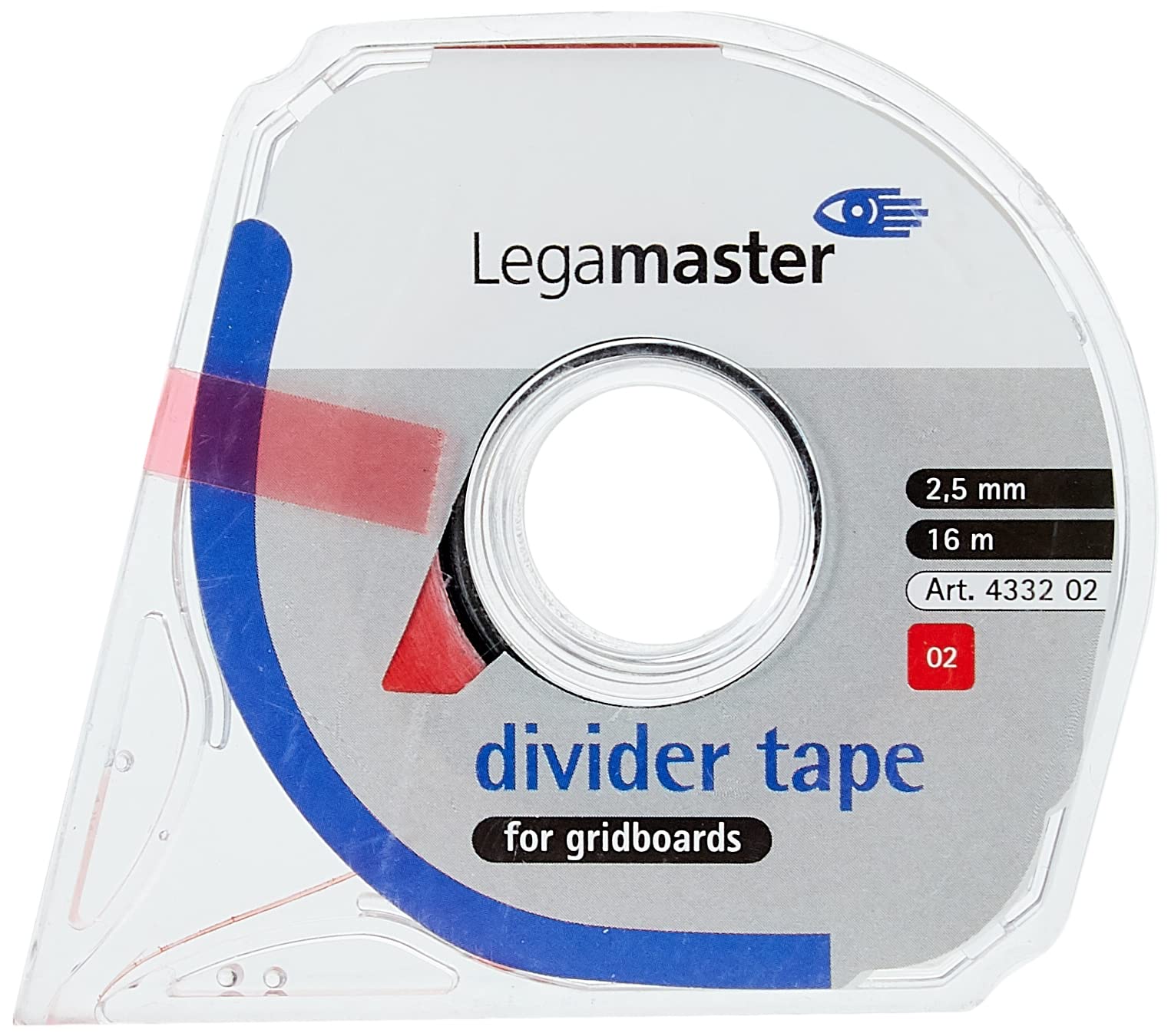 Legamaster Self Adhesive Tape for Planning Boards - Red