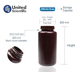 United Scientific® - Sample Containers with Lids