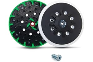 DEEKOOL 202460 ETS 150 Hard Sanding Pad 6inch 150mm Compatible with Festool ETS 150/3 EQ,ETS 150/5 EQ, ETS EC 150/3 EQ, ETS EC 150/5 EQ Sander 1Pack