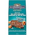 GHIRARDELLI Sea Salt and Caramel Milk Chocolate Squares, 151-Gram Bag
