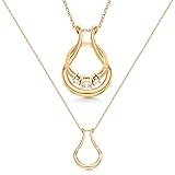 Emily C Original Patented Ring Holder Necklace