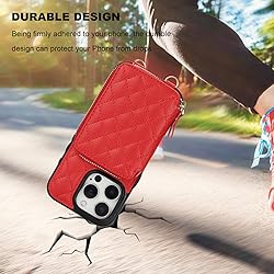 Bocasal Crossbody Wallet Case for iPhone 16