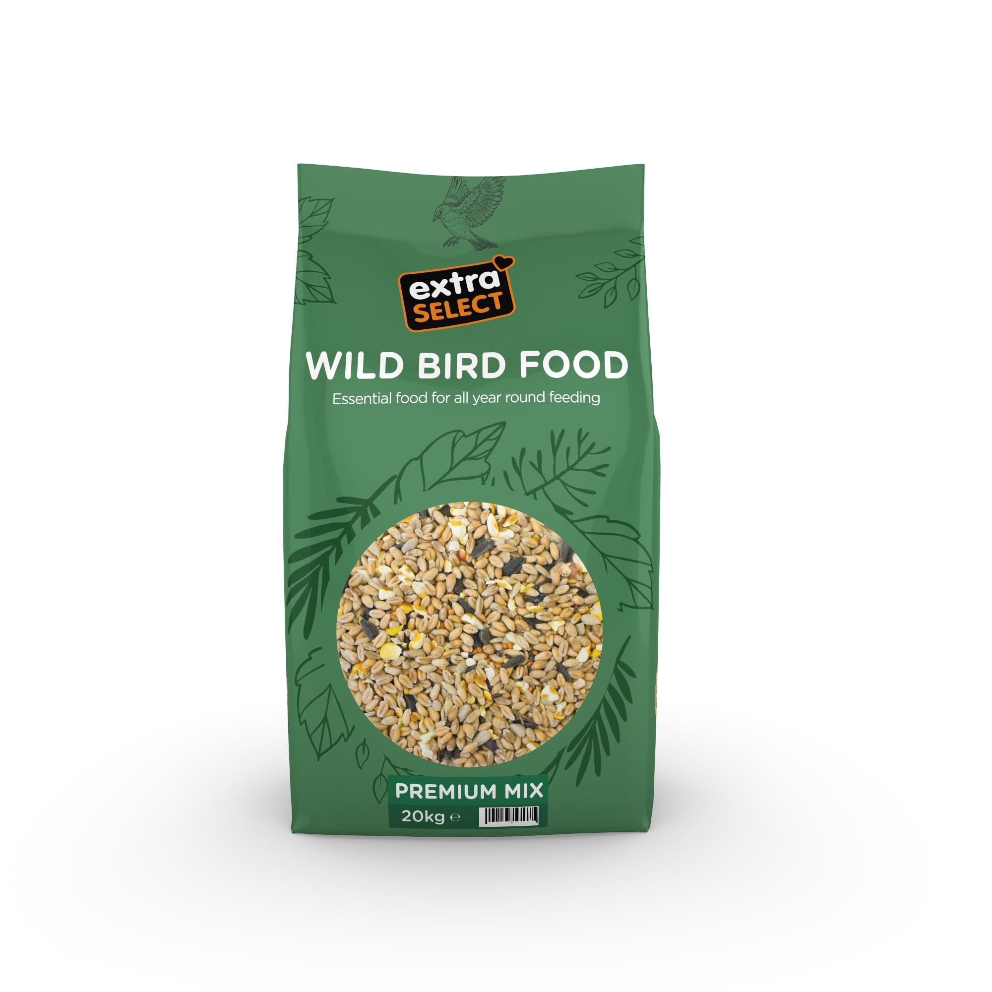 Extra Select Premium Wild Bird Food, 20 kg