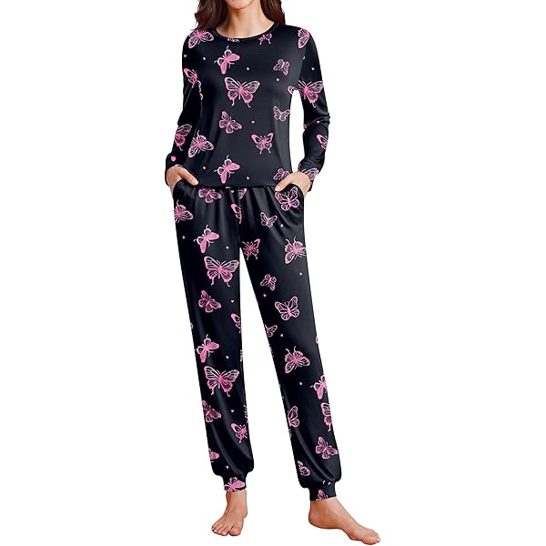 Pijama De Manga Larga Con Detalle De Encaje Gris Jaspeado Anne Weyburn | La Redoute