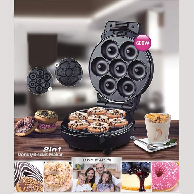 Amazon.com: 2020 Mini Donut Maker Machine for Everyone Non-Stick