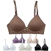 Alyce Ives Intimates Girls, Teens & Petite Women Lightly Padded A Cup Bra-6 Pack