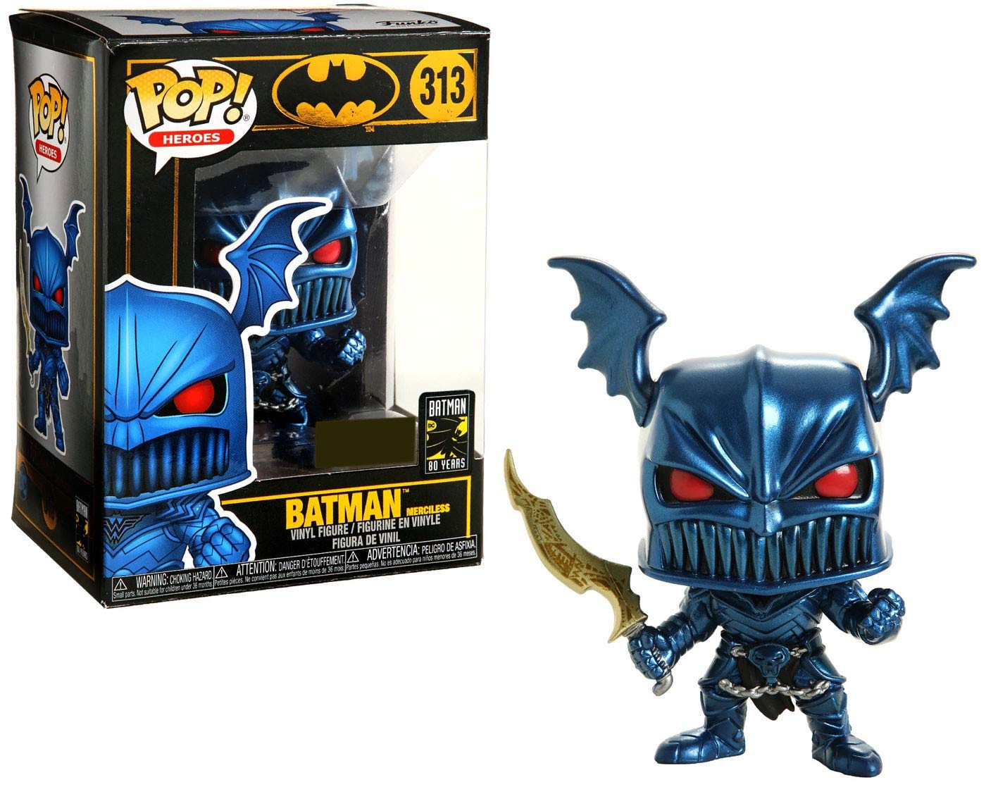 BATMAN Funko Pop! Heroes 80th Anniversary Merciless