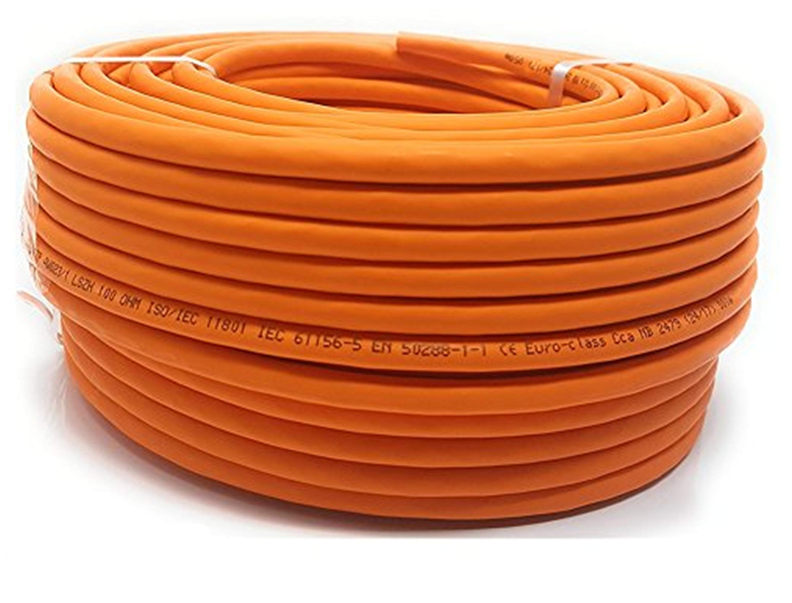 Reulin 25M Cat 7 Reel Ethernet Cable Halogen Free 1000 MHz - CCA Super Fast Network Cable PoE/PoE+