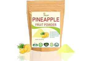 Indus Farms Superfoods Pineapple Whole Fruit Powder - Nutritious & Versatile - Perfect for Baking, Natural Flavoring, Marinades, Pre/Post Workout, GMO-Free, Gluten-Free, Vegan, 8 oz