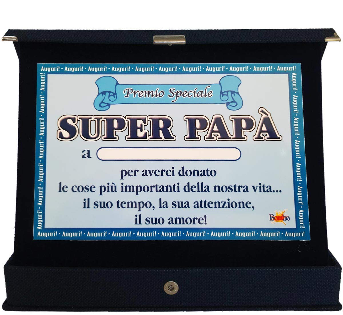 Bombo Superdad Award Plaque