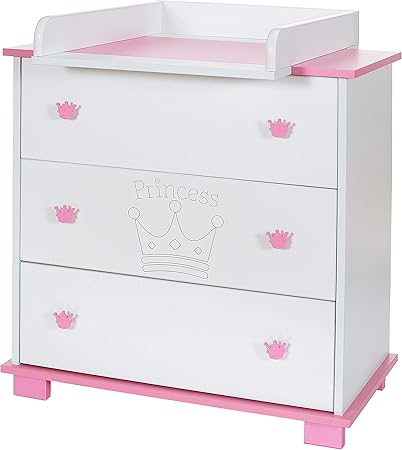 chest of drawers as changing table