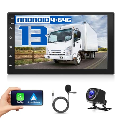 HINO ISUZU UD Bluetooth カーオーディオ 6台セット Amazon.com: 7inch Android 14 Car Stereo Radio for Isuzu NNR/NPR