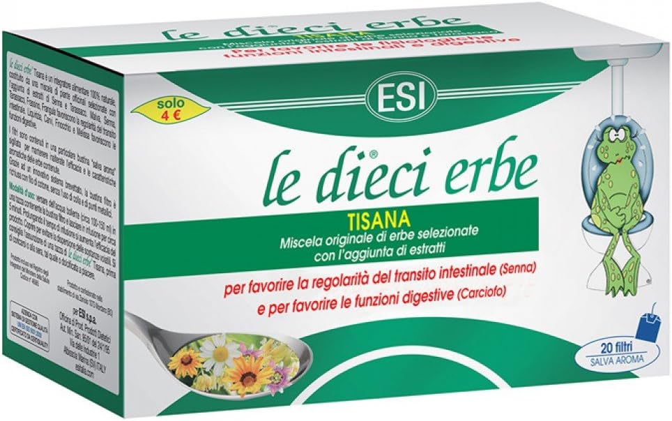 ESIThe Ten Herbs Herbal Tea 20 filters
