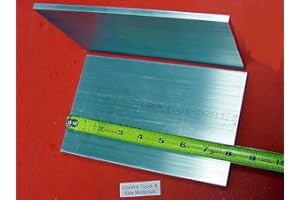 STONER METALS 2 Pieces 1/4" X 5" Aluminum 6061 Flat BAR 8" Long +.07"/-0 Extruded Plate T6511 Mill Stock This is Extruded bar not Sanded or Polished and May Have Scratches from handling.