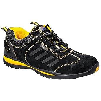 chaussure de securite jaune et noir