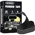 30 Black Gentle Breathable Skin Tape Micropore Strips 30 Pcs for Men & Women, Pain Free Removal, Medical Adhesive Hypoallergenic Strips Tape for Outdoor Sports