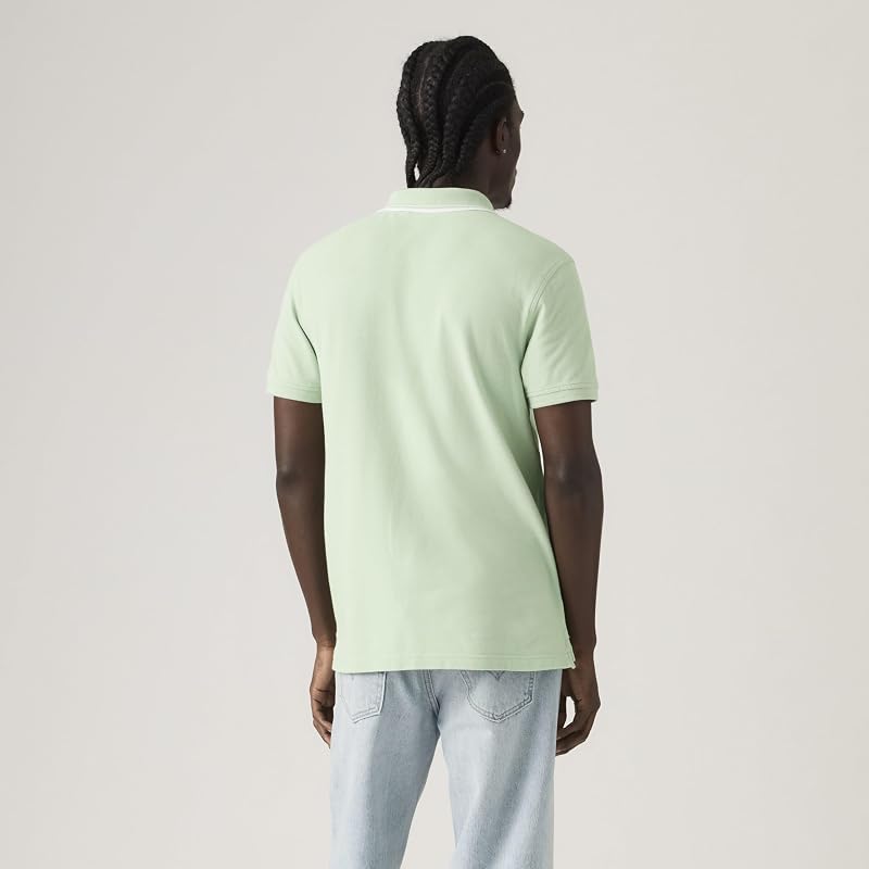 Levis Hm Polo Wood Tipping Stripe Mulled
