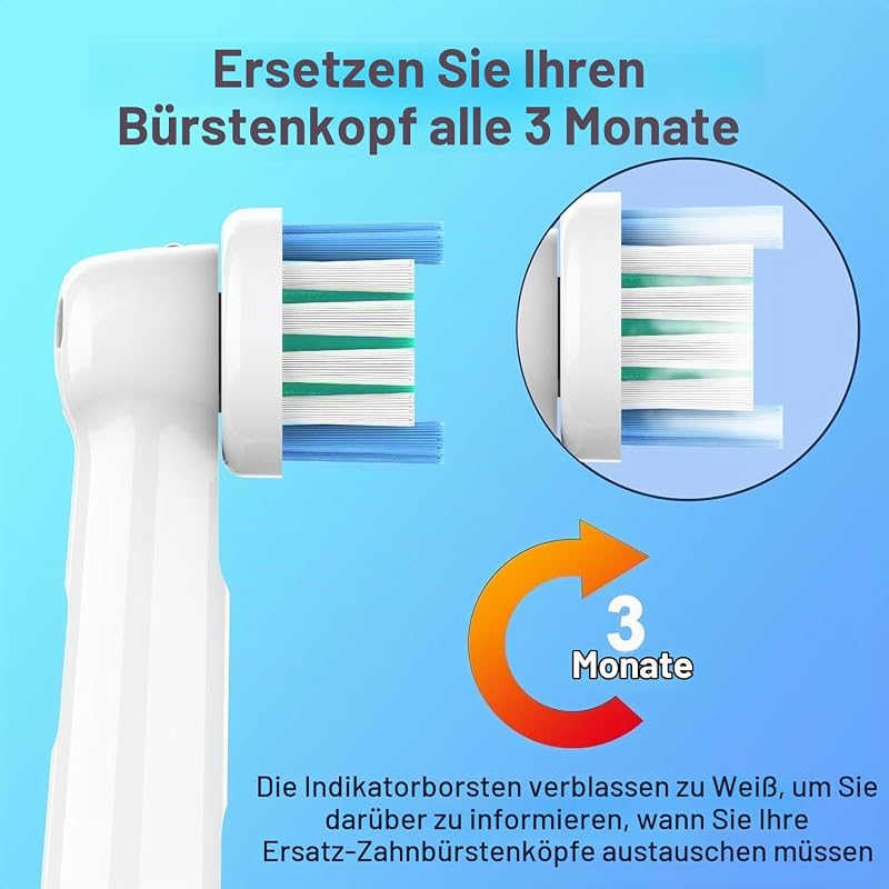 Aufsteckbürsten Kompatibel mit Oral B Braun Elektrische Zahnbürste