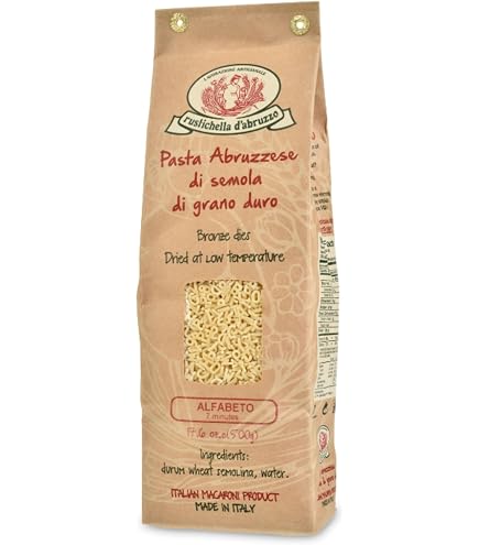 WinCrest Alphabet Pasta Noodles – 3 Lb Tub, Fun For Kids, Free Expedited Shipping