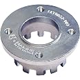 Marine Tech Tools Retaining Ring Wrench 94mm OD, 12 Tooth - Attachment To Wrench Handle (AMT0031) - Fits On Yamaha, Suzuki, Mercury Retaining Rings - Removes Bearing Carriers